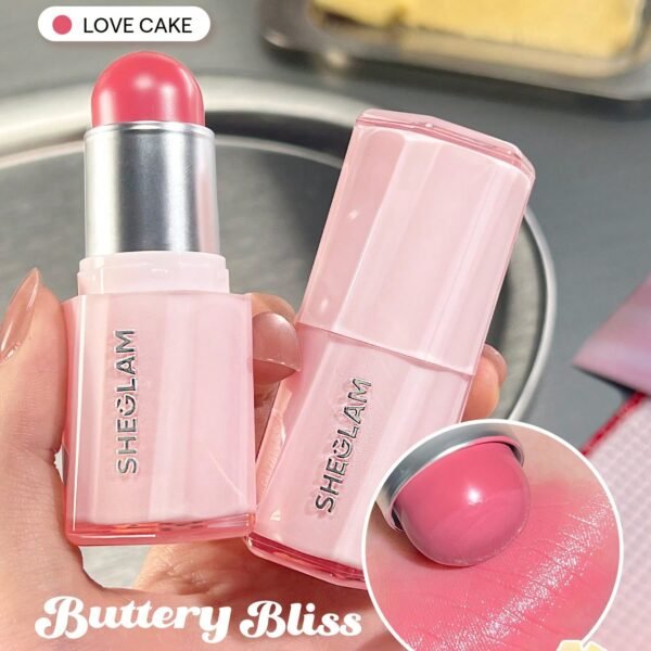 SHEGLAM Buttery Bliss أحمر خدود عصا-Love Cake حمره بلشر ماركة تجميل ومكياج للنساء والفتيات