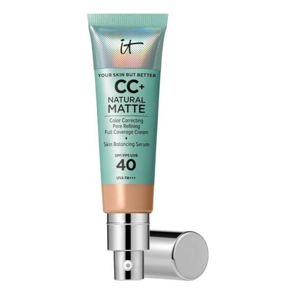 كريم أساس سي سي مطفي طبيعي بمعامل حماية SPF 40 | إت كوزميتكس