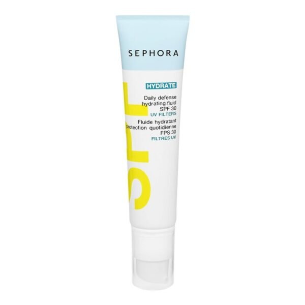 هايدريت ديلي ديفنس – سائل مرطب واقٍ بعامل حماية SPF30 مع فلاتر UVA/UVB | مجموعة سيفورا