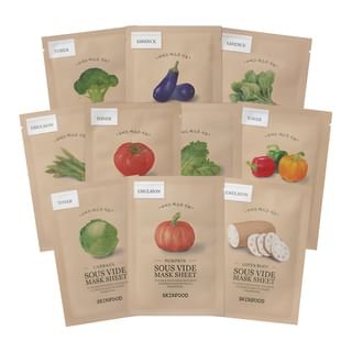 Sous Vide Mask Sheet - 10 Types