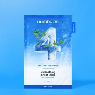 No. 4 SOS Icy Soothing Sheet Mask 1 sheet