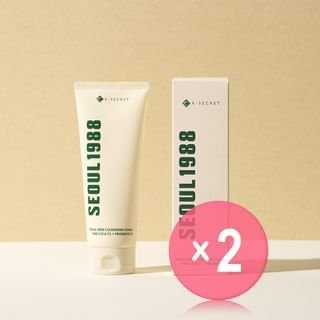 SEOUL 1988 Cleansing Foam : Pine Cica 1% + Probiotics 2pcs Bundle Set