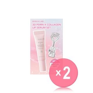 3D PDRN X Collagen Lip Serum Set 2pcs Bundle Set