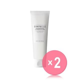Madagascar Centella Tone Brightening Cleansing Gel Foam 2pcs Bundle Set