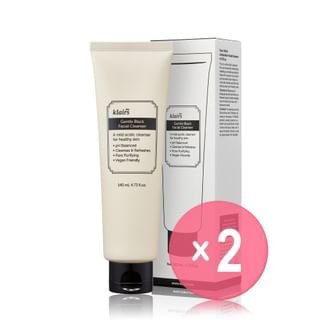Gentle Black Facial Cleanser 2pcs Bundle Set
