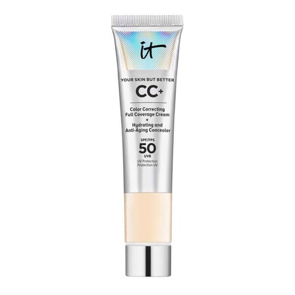 كريم أساس سي سي+ بتغطية كاملة بُمعامل حماية SPF 50+ | إت كوزميتكس