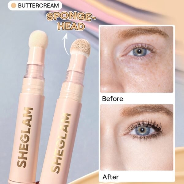 SHEGLAM Complexion Boost خافي عيوب-Buttercream كونسيلر ماركة تجميل ومكياج للنساء والفتيات